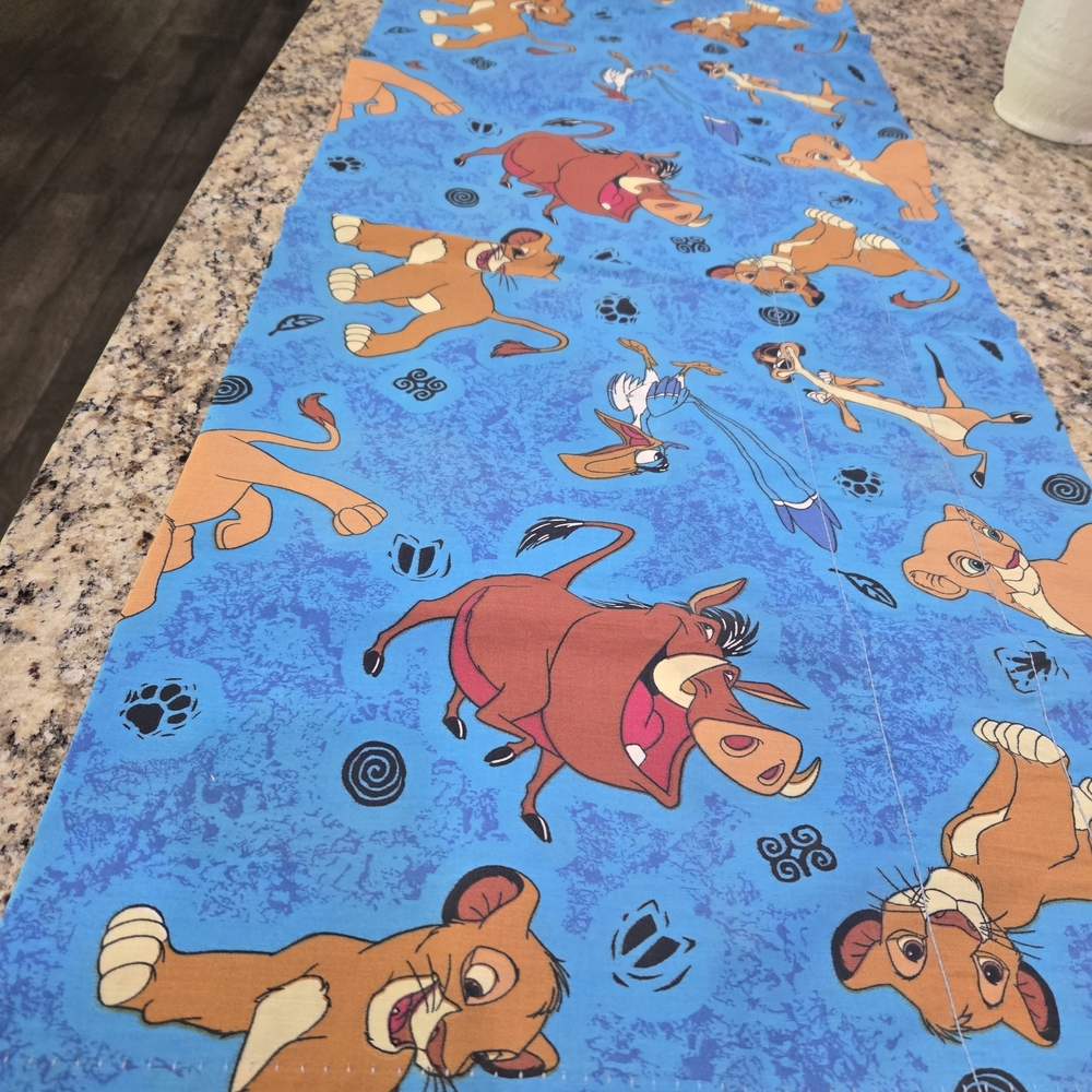 Disney Lion King-themed window valance